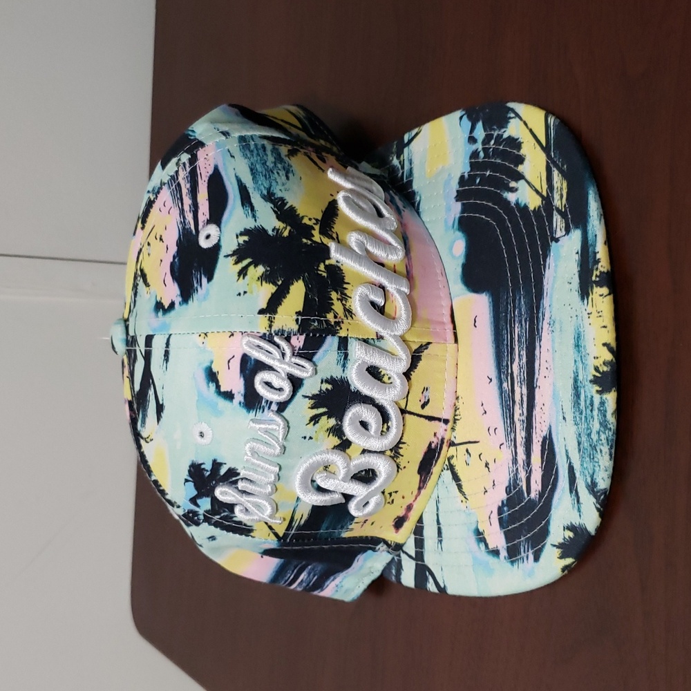 Empyre "SUNS OF BEACHES" Tropical Tie-Dye Adjustable Snapback